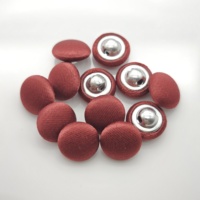 Boutons recouverts de tissu satiné de qualité supérieure, plusieurs tailles, boutons à tige ronde pour robes de luxe, costumes, chemisiers, vêtements de mariage, BOUTONS