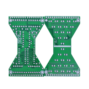 Dc 5V màu xanh lá cây LED điện tử đồng hồ cát sinh viên DIY Kit tốc độ điều chỉnh vui điện tử DIY Bộ dụng cụ Led Double layer PCB Board - Product Image 4