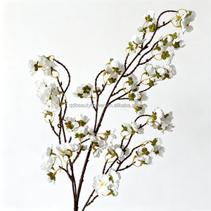 L-219 Fiori di Ciliegio Giapponesi Artificiali in Seta Fatti a Mano, Grandi e Morbidi, per Matrimoni e Natale - Product Image 3