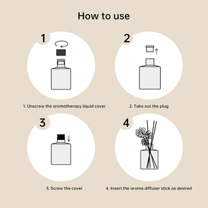 Difusor de Aromas de Lujo con Aroma a Madera de Sándalo |   Fragancia Cálida y Amaderada para el Hogar, Aromaterapia de Larga Duración OEM y ODM - Product Image 4