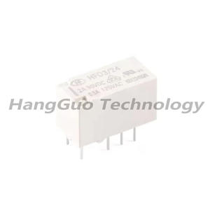 รีเลย์ HFD3/24 24V 8 ขา 4A 277VAC 220VDC แบบ DIP โพลคู่ โอเวอร์ 2 แอมป์ รีเลย์แปลงกำลังไฟ - Product Image 3