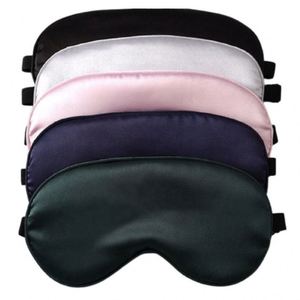 Satin Silk <b>Sleeping</b> Advanced Shading Dark Circles Relief Adjustable Strap Customizable Colors Logo Eye <b>Mask</b> - Product Image 1