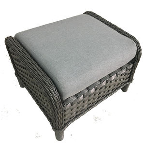 طقم أريكة حديث مكون من 5 قطع بإطار ألومنيوم وحماية من الأشعة فوق البنفسجية للحدائق الخارجية وتناول الطعام في الهواء الطلق، أثاث فناء من الراتان - Product Image 5