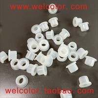 Bouchon de tuyau en caoutchouc de silicone personnalisé en forme de T, creux, pour étanchéité, bouchon d'extrémité, obturateur, diamètre du trou d'ouverture 9,0 9,5 mm 9,5 mm ID 6,5