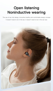2025 nuevas llegadas <span class=keywords><strong>Q60</strong></span> auriculares de conducción ósea ambie auriculares inalámbricos BT 5,4 auriculares deportivos con clip para teléfonos inteligentes - Product Image 3