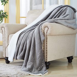 Bán Buôn Quá Khổ Ấm Cúng Sherpa Không Thấm Nước Vật Nuôi Chăn Đồ Nội Thất Bảo Vệ Có Thể Giặt Con Chó Con Chó Con Mèo Chăn - Product Image 1