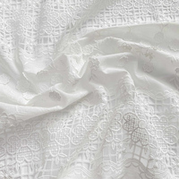 Tissu Classique 100% Coton Tissé Brodé Respirant pour Robe de Soirée et Fête – Vente en Gros de Tissu Brodé pour Robe