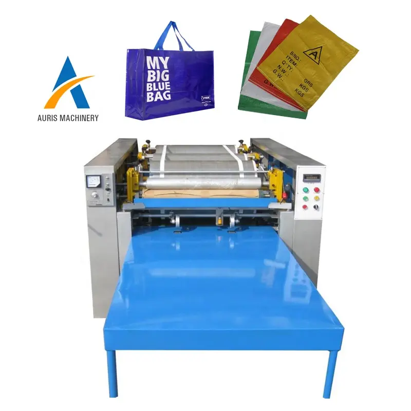 Usine prix de vente 1-6 couleurs ondulé carton poly en plastique imprimé sacs shopping sacs boîte à pizza impression imprimante machine