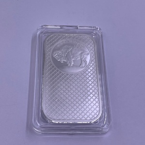 Nuove Lingotti d'Argento <span class=keywords><strong>US</strong></span> Ox 2026, Barre d'Argento da 1 Oncia Troy, Collezione <span class=keywords><strong>di</strong></span> Artigianato in Metallo - Product Image 3