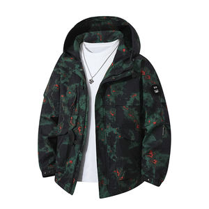 Chaqueta tres en uno personalizada con logo para primavera y otoño, para parejas, a prueba de viento y agua, para montañismo. - Product Image 4