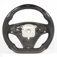 Volant intelligent LED Bosstar au design populaire en fibre de carbone pour BMW M3 E90 E92 avec couleurs de perles lumineuses personnalisées