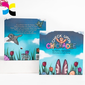 Impression de livres reliés personnalisables en Chine, images en couleur, papier offset, reliure cousue, livres d'histoires pour enfants, romans pour enfants - Product Image 1