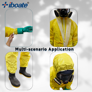 ชุดป้องกัน iboate สำหรับห้องปฏิบัติการชุดป้องกันอันตรายต่อกรดซัลฟูริกและชุดป้องกันสารเคมีปรอท - Product Image 3