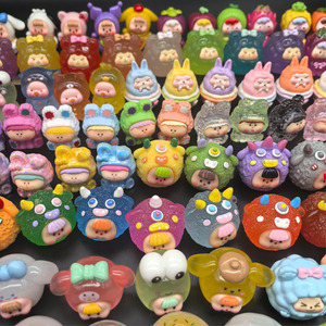 Đồ trang trí nhựa Mang Đại may mắn phát sáng, tự làm, charm quái vật dễ thương, bí ẩn, túi quà bí mật, nhà sản xuất mô hình đồ chơi tùy chỉnh lớn - Product Image 2