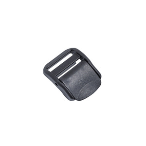 Boucle en plastique réglable de 2,5 cm avec trou pour accessoires de sac, couleur unie - Product Image 3