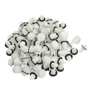 Clips de fixation pour panneaux de porte de voiture, attaches intérieures en plastique et nylon, pièces de rechange universelles pour réparation automobile, couleur verte, 15 pièces - Product Image 4
