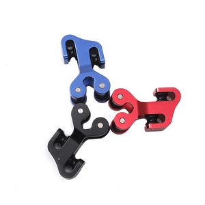 Glissière de câble pour <span class=keywords><strong>arc</strong></span> composé en aluminium de 3/8 pouce, séparateur de corde d'<span class=keywords><strong>arc</strong></span>, rouleau de glisse, remplacement de séparateur de corde d'<span class=keywords><strong>arc</strong></span>, <span class=keywords><strong>poulie</strong></span> à flèche - Product Image 4