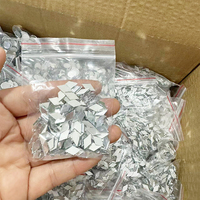 Grosir Pabrik mosaik bulat cermin bata struktur padat cermin asli mosaik kaca untuk proyek dekoratif DIY