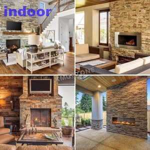 Chimeneas <span class=keywords><strong>de</strong></span> chapa <span class=keywords><strong>de</strong></span> <span class=keywords><strong>piedra</strong></span> apilada natural exterior <span class=keywords><strong>Piedra</strong></span> manufacturada <span class=keywords><strong>cultivada</strong></span> <span class=keywords><strong>con</strong></span> paneles <span class=keywords><strong>de</strong></span> contabilidad <span class=keywords><strong>de</strong></span> acabado dividido Precios - Product Image 6