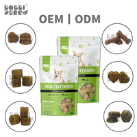 Bobbi Factory Vente en gros Suppléments pour animaux de compagnie 11 en 1 Multivitamines à mâcher pour chiens Lécithine professionnelle de marque privée à mâcher