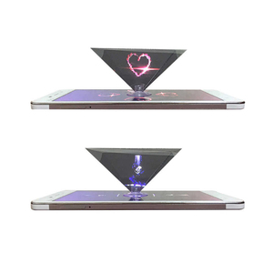 Più economico Smartphone 3D proiettore Olografico piramide Pellicola Trasparente Del Proiettore - Product Image 1