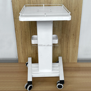 Chariot roulant en métal pour Salon <span class=keywords><strong>de</strong></span> coiffure, support blanc pour Machine <span class=keywords><strong>de</strong></span> beauté <span class=keywords><strong>de</strong></span> Cavitation, vente en gros - Product Image 5