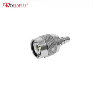 Adaptador Coaxial RF de 50 Ohmios, Conector Hembra QMA a Conector Macho TNC, Niquelado, para Series <span class=keywords><strong>Inter</strong></span>, Conectores GPS, DC-6GHz - Product Image 2