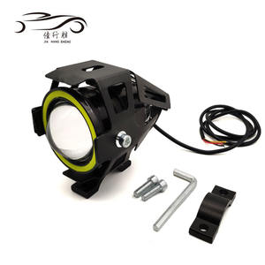 Vente en gros U7 moto projecteur phare LED 12V 30W feux de conduite moto LED antibrouillard universel voiture spots - Product Image 5