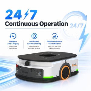 Robot logistique d'entrepôt, véhicule à guidage automatique (<span class=keywords><strong>AGV</strong></span>) pour la manutention des matériaux dans les usines intelligentes - Product Image 6