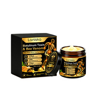 Crème de massage corporelle au venin d'abeille pour apaiser les douleurs articulaires et musculaires, renforcer la barrière cutanée et hydrater pour une relaxation quotidienne