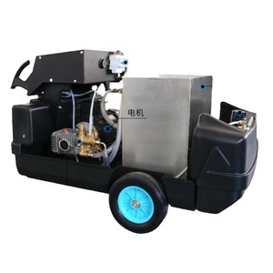 Keqiu Hot Water High Pressure Cleaner 5000W 6HP 100Gal Tank Adjustable Pressure Industrial Cleaning Equipment - Product Image 1
