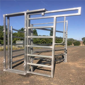 Hoogwaardig Zwaar Vee Crush <span class=keywords><strong>Modern</strong></span> Weegschaal Nieuwe Staat Koolstofstaal Veeteelt Apparatuur Boerderij Squeeze - Product Image 2