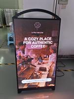 Support d'affichage vidéo LED, Totem d'affichage LED, Écran mobile portable étanche IP65 pour la publicité marketing
