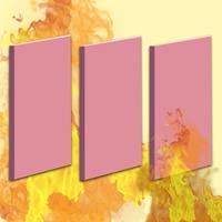 Plaques de plâtre modernes de 12 mm avec face en papier, en forme de bande, pour la décoration intérieure