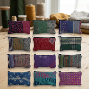 2017 Clutch Wholesale Vintage Kantha <b>Wallet</b> - Product Image 4