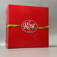 Meilleures ventes 6 8 10 12 16 pouces Vente en gros Matériau biodégradable carré Logo personnalisé Anniversaire Mariage exquis avec boîte à gâteau