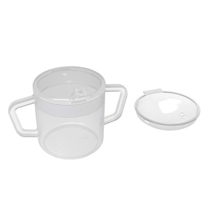 Vasos <span class=keywords><strong>de</strong></span> plástico con dos asas Independence <span class=keywords><strong>de</strong></span> 240ml y 8oz personalizados con tapa - Product Image 3