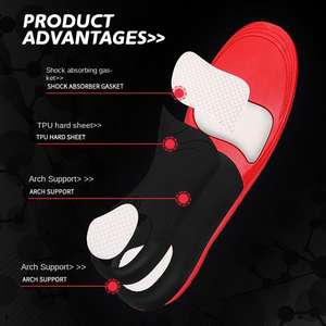 Orthèse de pied plat durable, légère et confortable, absorbant les chocs, pour le sport, semelle intérieure de travail décontracté - Product Image 2