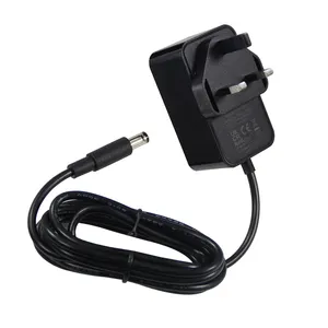 Adaptador de corriente de 5V 2A Entrada 100V-240V Salida 5V 10W Enchufe británico Cargador de pared Adaptador de corriente con enchufe de CC 5,5x2,5 5,5x2,1