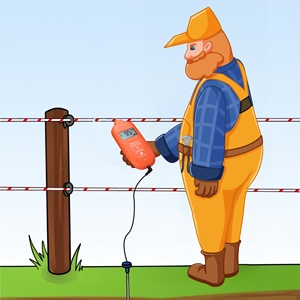 Testeur de clôture électrique étanche 19000V Testeur de clôture numérique pour clôture électrique - Product Image 6