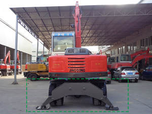 7ton tekerlekli ekskavatör şeker kamışı çeneli JG90Z - Product Image 6