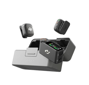 Original Mic 3 (2 Transmitters + 1 Receiver) Lapel Mic 3 Voice Presets 2-Level Noise Cancelling Timecode <b>for</b> <b>Camera</b> Phone <b>PC</b> - Product Image 2
