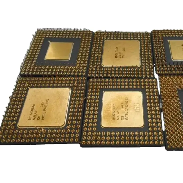 Processeur Intel Pentium Pro en céramique avec broches dorées au meilleur prix du marché fabrication en gros