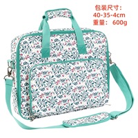 Sac de rangement pour fils à broder à une seule couche, pochette organisatrice pour fils de point de croix et outils de broderie