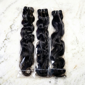 Extensiones de Cabello Humano Remy Virgen Indio de Alta Calidad a Precio Más Bajo, Pre-Trenzadas, Más Vendidas, 200g, Doble Trama a Máquina, Todo Incluido - Product Image 1