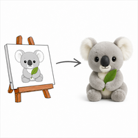 Peluche personnalisée mignonne : Créez vos propres jouets en peluche pour enfants, cadeaux d'entreprise, jouet en peluche sur mesure
