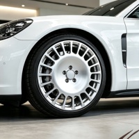 Nuevas Llantas de Aleación de Aluminio Forjado Personalizadas de 15-26 Pulgadas para Benz Clase S/Maybach S350/S600/S500 5x114.3 PCD con Acabado Brillante