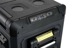 Coolride Réfrigérateur de voiture 45L grande capacité, réfrigération par compresseur, refroidissement silencieux, conception rapide pour l'extérieur - Product Image 6