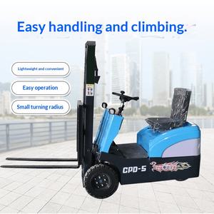 Montacargas Eléctrico de 1 Tonelada, Tres Puntos de Apoyo, Batería de Litio, Camión Hidráulico de 1.5 Toneladas, Totalmente Automático, Modelo CPD-S - Product Image 3