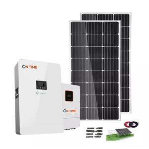 ระบบโซลาร์เซลล์ออฟกริดสำหรับบ้าน 4kw 3kw 5kw 10000w 25kw 40kw 10kva 50kva ชุดอุปกรณ์ครบชุด พร้อมแผงโซลาร์เซลล์ความจุสูง 500w แบบโมโนคริสตัลไลน์ - Product Image 6